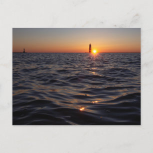 Sun gaat naar Frankfort Briefkaart