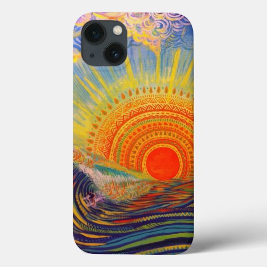 "Sun-geïnspireerde  telefoonhoes - Vibrant Co Case-Mate iPhone Case (Achterkant)