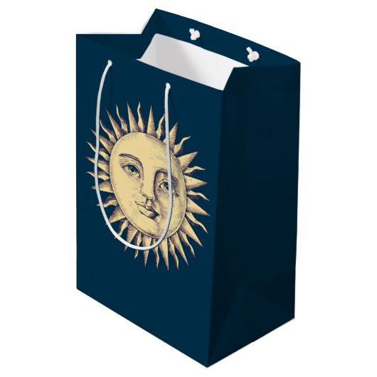 Sun Gift Bag Medium Cadeauzakje (Achterkant Gekanteld)