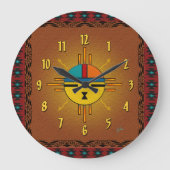 Sun - Giver of Life Grote Klok (Voorkant)