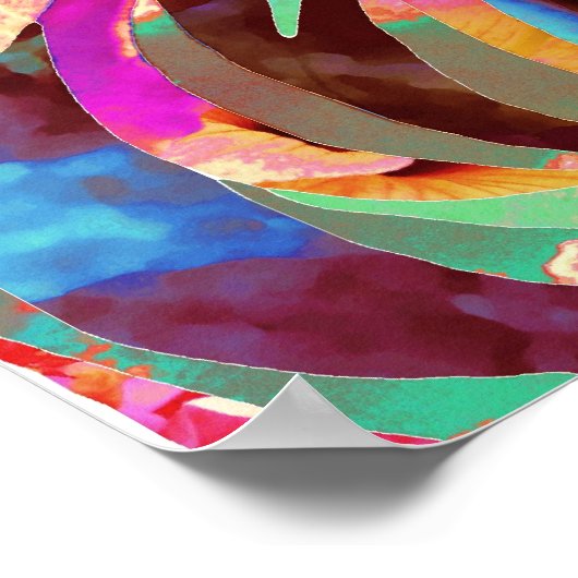 "Sun Glasses in a Summer Sun"-poster Poster (Hoek)