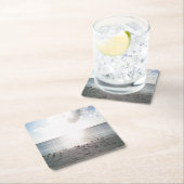 Sun Glory aan het strand Kartonnen Onderzetters (Insitu)