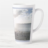 Sun Glory aan het strand Latte Mok (Rechts)