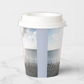 Sun Glory aan het strand Papieren Bekers (Rechts)