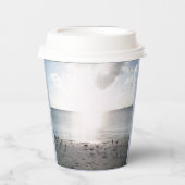 Sun Glory aan het strand Papieren Bekers (Voorkant)