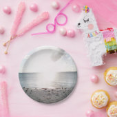 Sun Glory aan het strand Papieren Bordje (Feest)