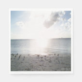 Sun Glory aan het strand Servet (Voorkant)