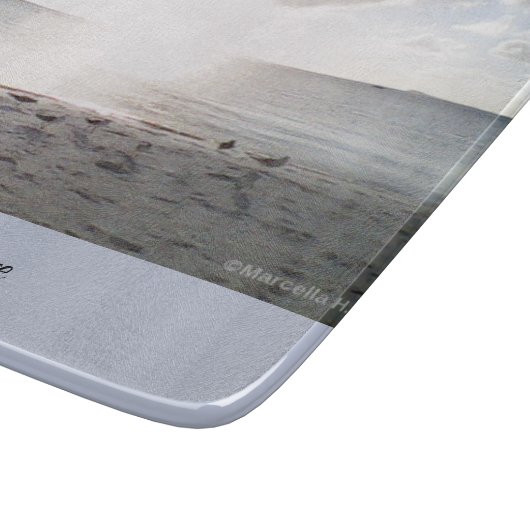 Sun Glory aan het strand Snijplank (Hoek)