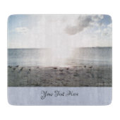 Sun Glory aan het strand Snijplank (Voorkant)