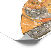 Sun God blk Poster (Hoek)