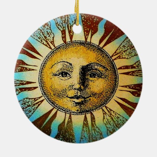 Sun God Ornament (Achterkant)