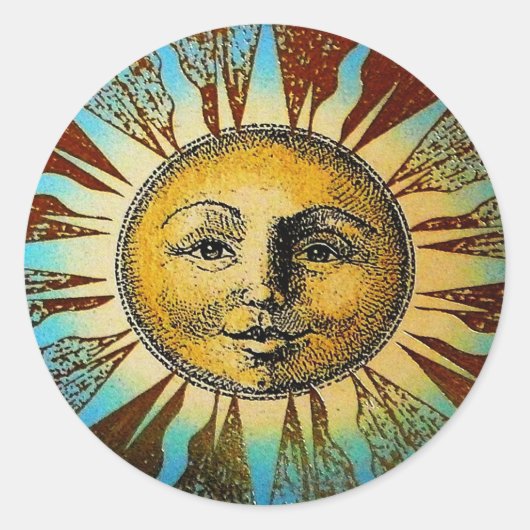 Sun God Sticker (Voorkant)