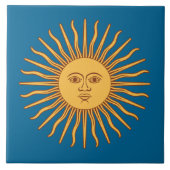 Sun God Symbol Tegeltje (Voorkant)