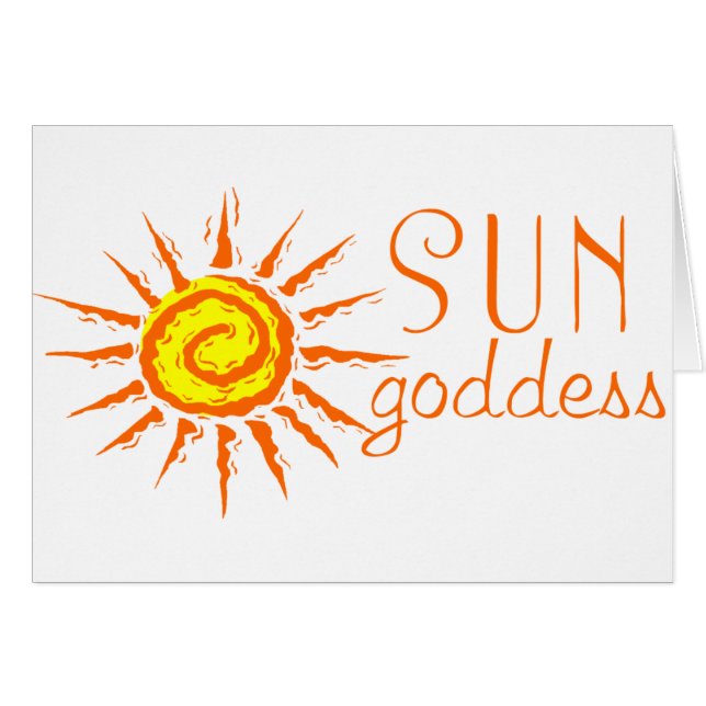 Sun Goddess (Voorkant Horizontaal)