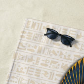 Sun Goddess Beach Towel Goddess Isis Strandlaken (In situ)