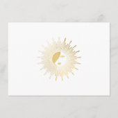 Sun Goddess Girl Logo Spray Tanning Gift Kaart (Achterkant)