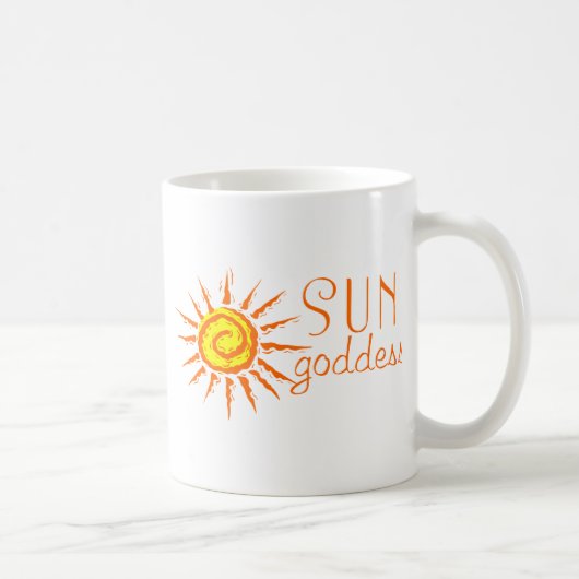 Sun Goddess Koffiemok (Rechts)