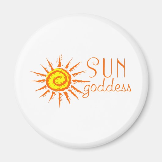Sun Goddess Magneet (Voorkant)