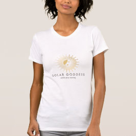 Sun Goddess Meisje Logo Gepersonaliseerd T-shirt