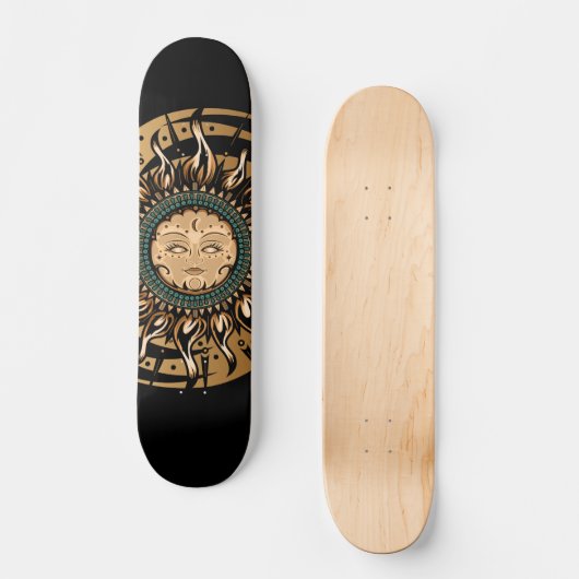 Sun Goddess Persoonlijk Skateboard (Voorkant)