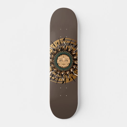 Sun Goddess Persoonlijk Skateboard (Voorkant)