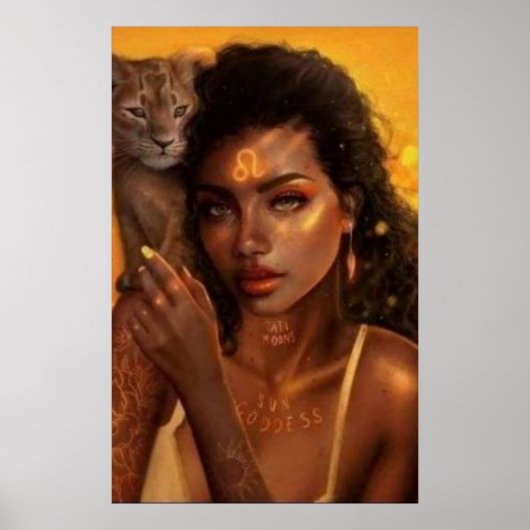 Sun Goddess Poster (Voorkant)