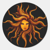 Sun Goddess Sticker (Voorkant)