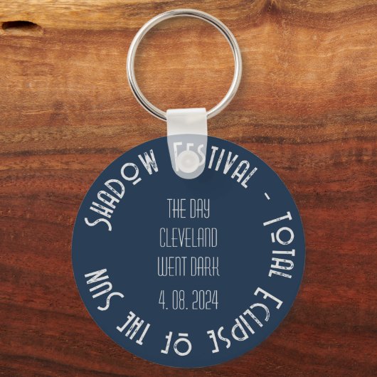 Sun Goddess Total Solar Eclipse Tekst toevoegen Ev Sleutelhanger (Achterkant)