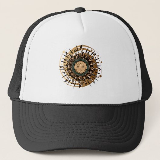 Sun Goddess Trucker Pet (Voorkant)