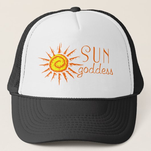 Sun Goddess Trucker Pet (Voorkant)