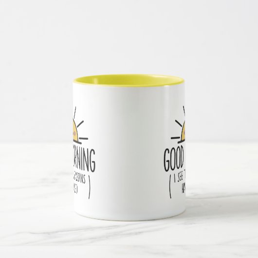 Sun, goedemorgen, ik zie dat de moordenaars gefaal mok (Midden)