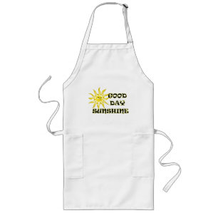 Sun Good Day Sunshine Apron Lang Schort