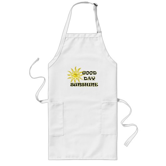 Sun Good Day Sunshine Apron Lang Schort (Voorkant)
