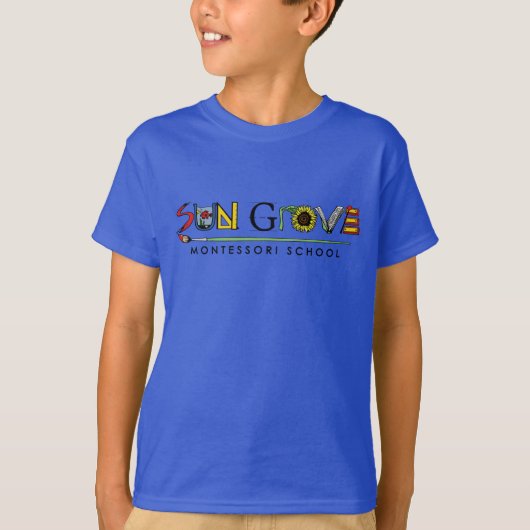 Sun Grove Kinder Logo T Shirt (Voorkant)