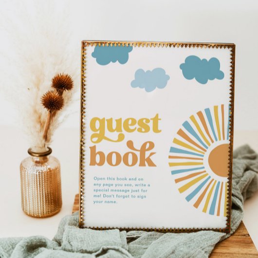 Sun Guest Book Sign