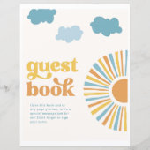 Sun Guest Book Sign (Voorkant)