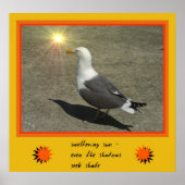 Sun Haiku Art Print (Voorkant)