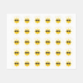 Sun Happy Mail Baby shower Labels (Vel)