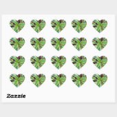 Sun Hosta Hart Sticker (Vel)