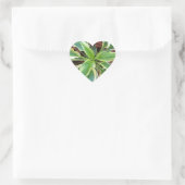 Sun Hosta Hart Sticker (Tas)