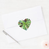 Sun Hosta Hart Sticker (Envelop)