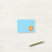 Sun Hot Yoga Post-it Notes (Op bureau)