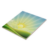 Sun-illustratie Tegeltje (Zijkant)