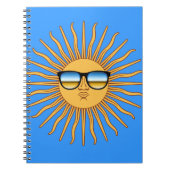Sun in Shades Notitieboek (Voorkant)