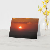 Sun in the Clouds Kaart (Gele Bloem)