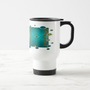 Sun in Winter Blanket Pattern Coffee Mok