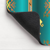 Sun in Winter Blanket Pattern Mousepad Muismat (Hoek)