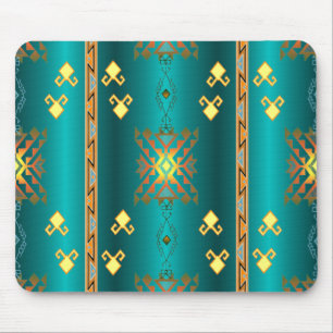 Sun in Winter Blanket Pattern Mousepad Muismat