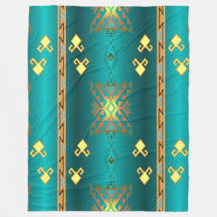 Sun in Winter Fleece Blanket