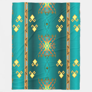 Sun in Winter Fleece Blanket
